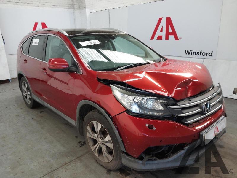 2013 HONDA CR-V I-DTEC EX 2199cc TURBO DIESEL MANUAL 6 Speed 5 DOOR ESTATE