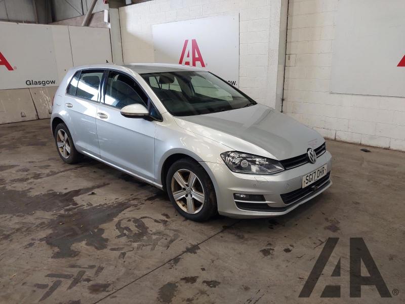 2017 VOLKSWAGEN GOLF MATCH EDITION TDI BMT 1598cc TURBO DIESEL MANUAL 5 Speed 5 DOOR HATCHBACK