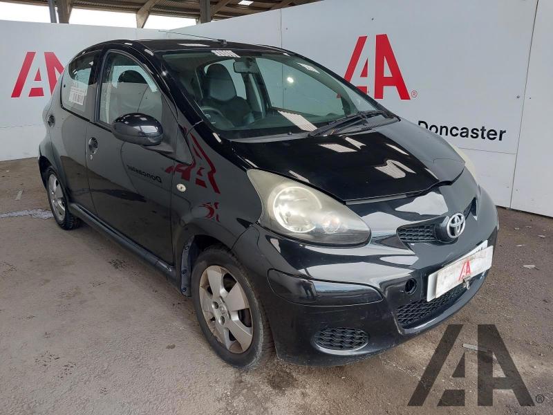 2010 TOYOTA AYGO BLACK VVT-I 998cc PETROL MANUAL 5 DOOR HATCHBACK