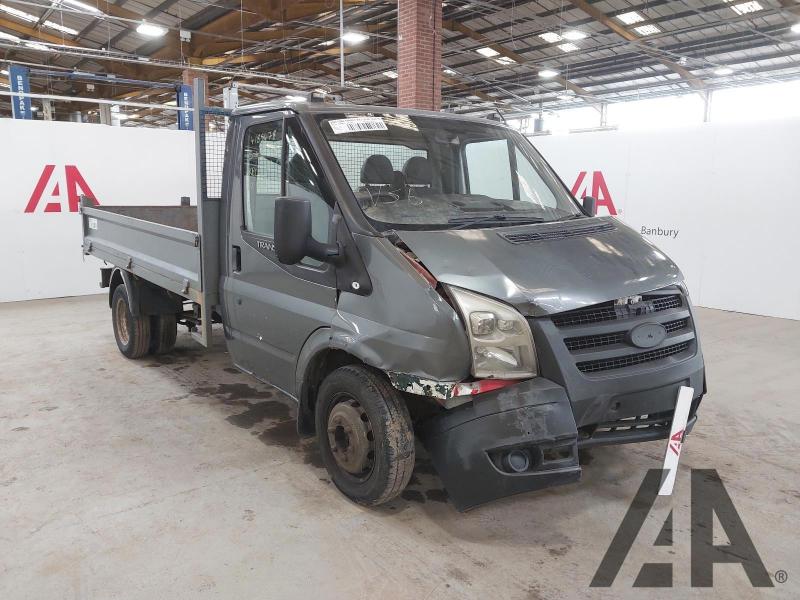 2009 FORD TRANSIT 350 MWB 2402cc TURBO DIESEL MANUAL 5 Speed CHASSIS CAB