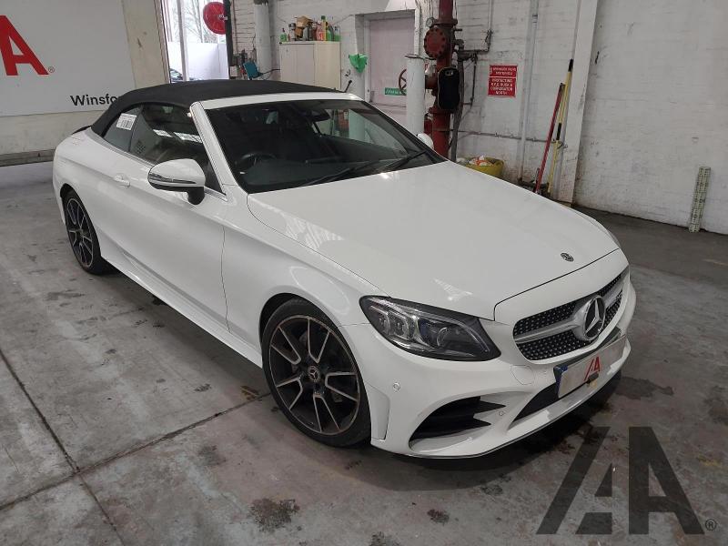 2019 MERCEDES C-CLASS C 220 D AMG LINE PREMIUM 1950cc TURBO DIESEL AUTOMATIC 2 DOOR CONVERTIBLE