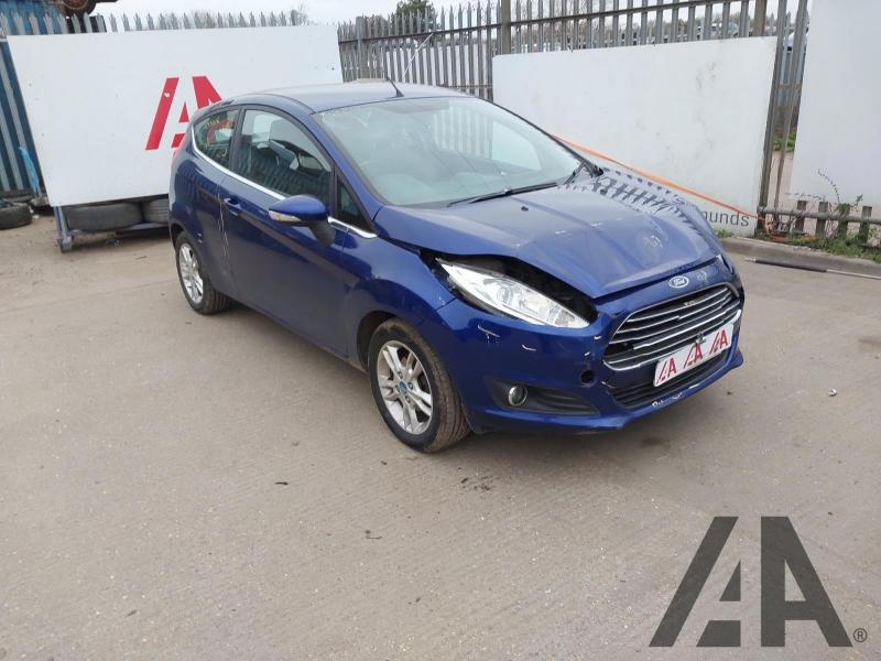 2016 FORD FIESTA ZETEC 1242cc PETROL MANUAL 5 Speed 3 DOOR HATCHBACK