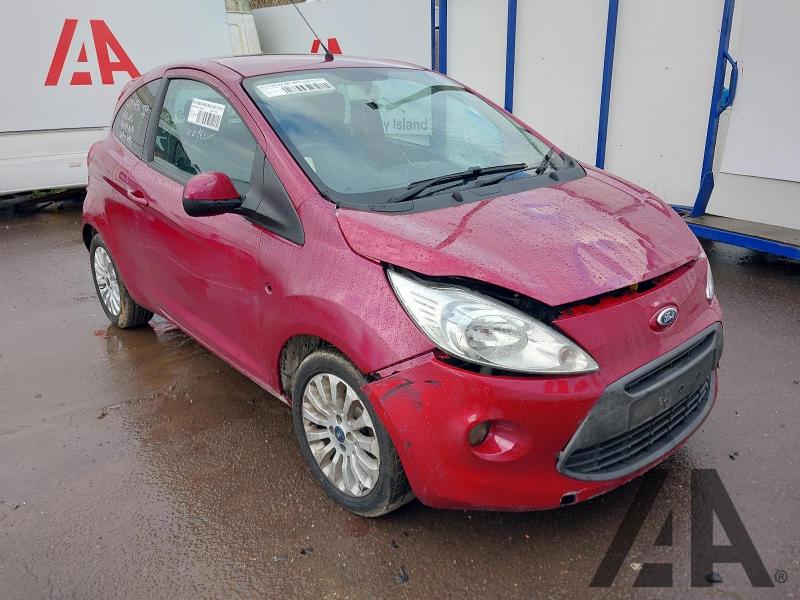 2013 FORD KA ZETEC 1242cc PETROL MANUAL 5 Speed 3 DOOR HATCHBACK