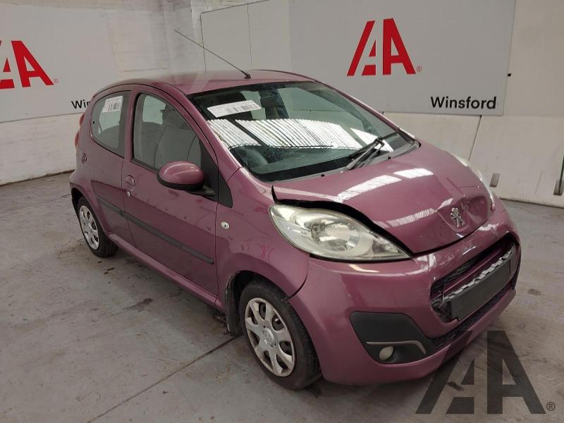 2014 PEUGEOT 107 ACTIVE 998cc PETROL MANUAL 5 Speed 5 DOOR HATCHBACK