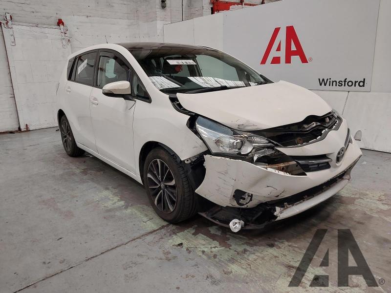 2016 TOYOTA VERSO VALVEMATIC DESIGN 1798cc PETROL CVT 7 Speed 5 DOOR MPV