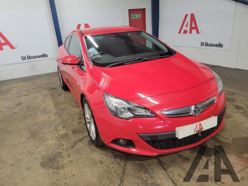 2015 VAUXHALL ASTRA GTC SRI CDTI S/S 1956cc TURBO DIESEL MANUAL 6 Speed 3 DOOR HATCHBACK