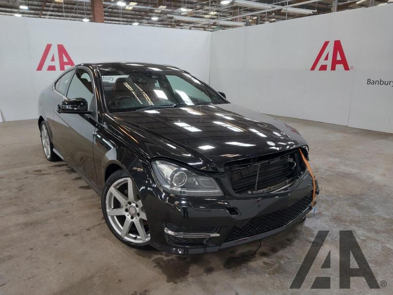 2012 MERCEDES C-CLASS C220 CDI BLUEEFFICIENCY AMG SP 2143cc TURBO DIESEL AUTOMATIC 2 DOOR COUPE