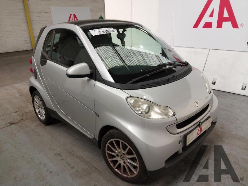 2007 SMART FORTWO COUPE PASSION 999cc PETROL AUTOMATIC 2 DOOR COUPE