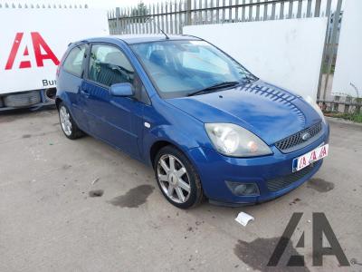 Image of 2008 FORD FIESTA ZETEC BLUE 1388cc PETROL MANUAL 3 DOOR HATCHBACK