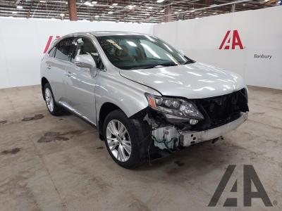 Image of 2010 LEXUS RX 450H SE-L 3456cc PETROL/ELECTRIC CVT 1 Speed 5 DOOR ESTATE