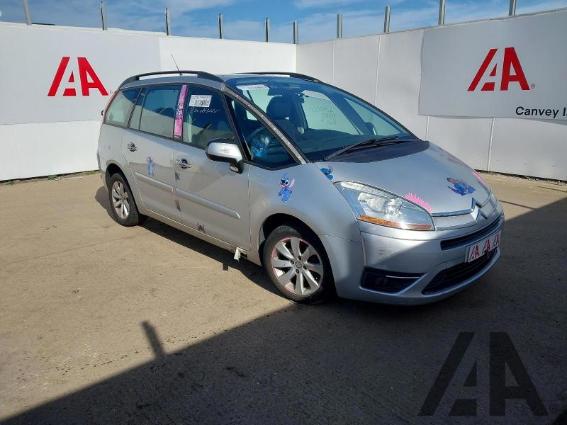 2010 CITROEN C4 PICASSO GRAND VTR PLUS HDI EGS 1560cc TURBO DIESEL SEMI AUTO 6 Speed 5 DOOR MPV