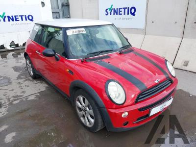Image of 2004 MINI HATCH COOPER 1598cc PETROL CVT 1 Speed 3 DOOR HATCHBACK