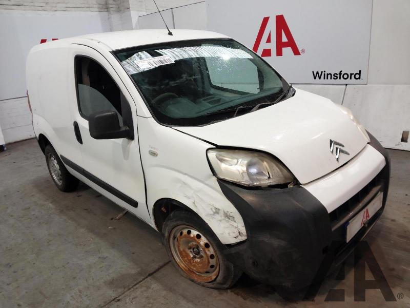 2010 CITROEN NEMO 610 X HDI 1399cc TURBO DIESEL MANUAL 5 Speed PANEL VAN
