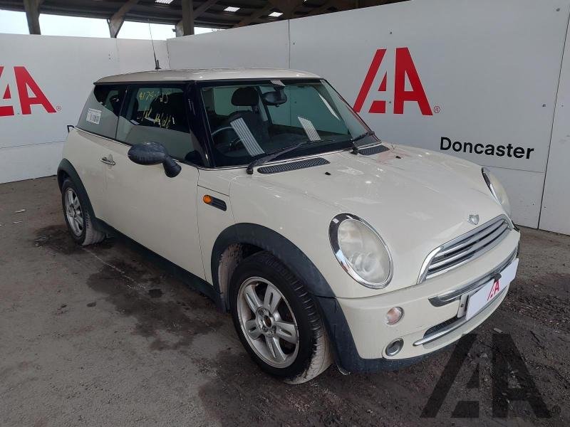 2005 MINI HATCH ONE 1598cc PETROL MANUAL 5 Speed 3 DOOR HATCHBACK