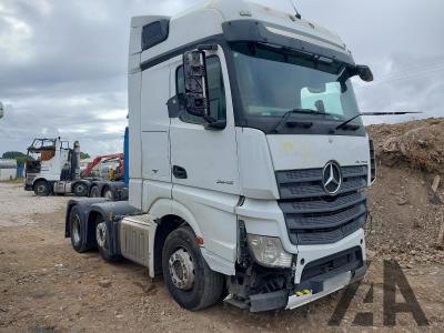Image of 2014 MERCEDES ACTROS 2545LS 12809cc TURBO DIESEL AUTOMATIC