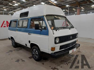Image of 1983 VOLKSWAGEN TRANSPORTER CARAVAN 1913cc PETROL MANUAL 2 DOOR MOTORHOME 2 DOOR
