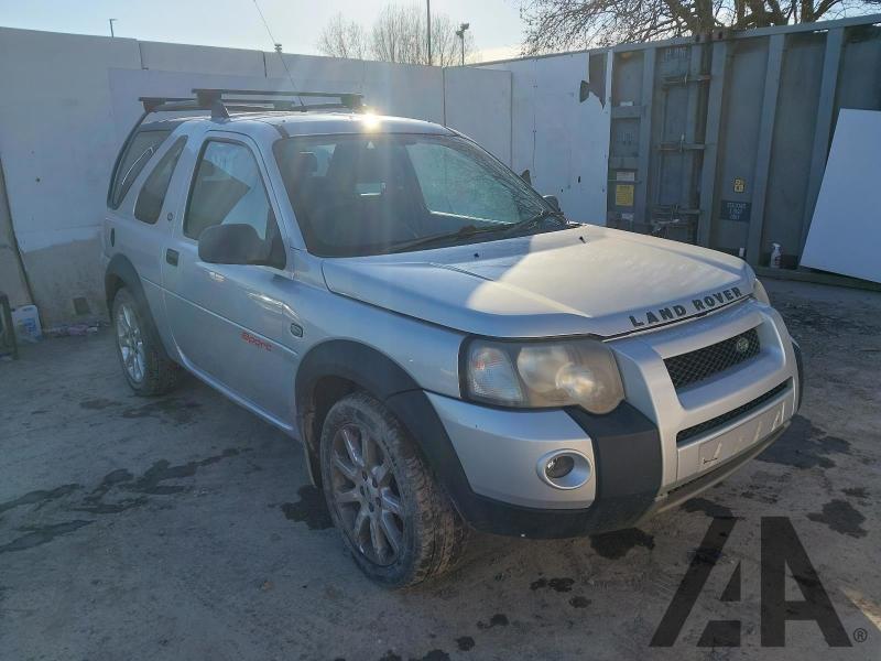 2006 LAND ROVER FREELANDER TD4 SPORT 1951cc TURBO DIESEL MANUAL 3 DOOR ESTATE