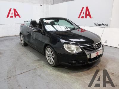 Image of 2010 VOLKSWAGEN EOS SE TDI 1968cc TURBO DIESEL MANUAL 6 Speed 2 DOOR CONVERTIBLE