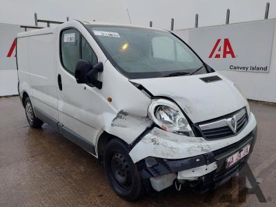 Image of 2012 VAUXHALL VIVARO 2700 CDTI 1995cc TURBO DIESEL MANUAL 6 Speed PANEL VAN