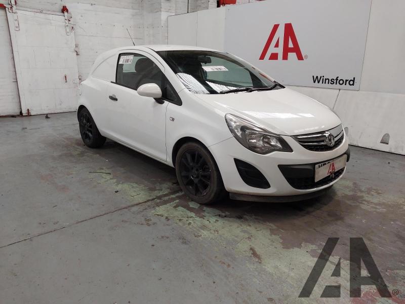 2014 VAUXHALL CORSA CDTI ECOFLEX S/S 1248cc TURBO DIESEL MANUAL CAR DERIVED VAN