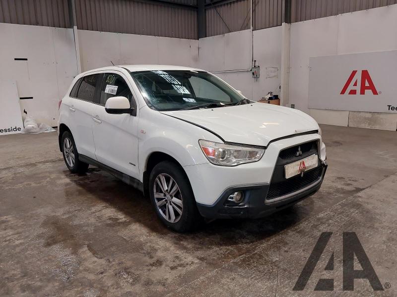 2010 MITSUBISHI ASX DI-D 3 1798cc TURBO DIESEL MANUAL 6 Speed 5 DOOR HATCHBACK