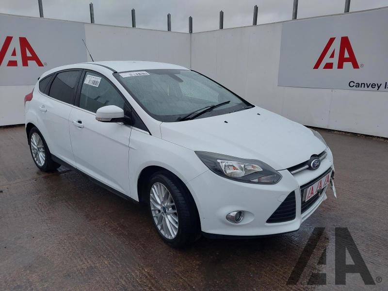 2013 FORD FOCUS ZETEC 1596cc PETROL MANUAL 5 Speed 5 DOOR HATCHBACK