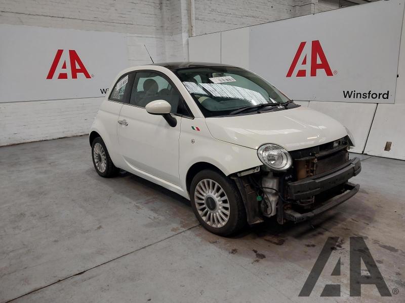 2011 FIAT 500 LOUNGE 1242cc PETROL MANUAL 3 DOOR HATCHBACK