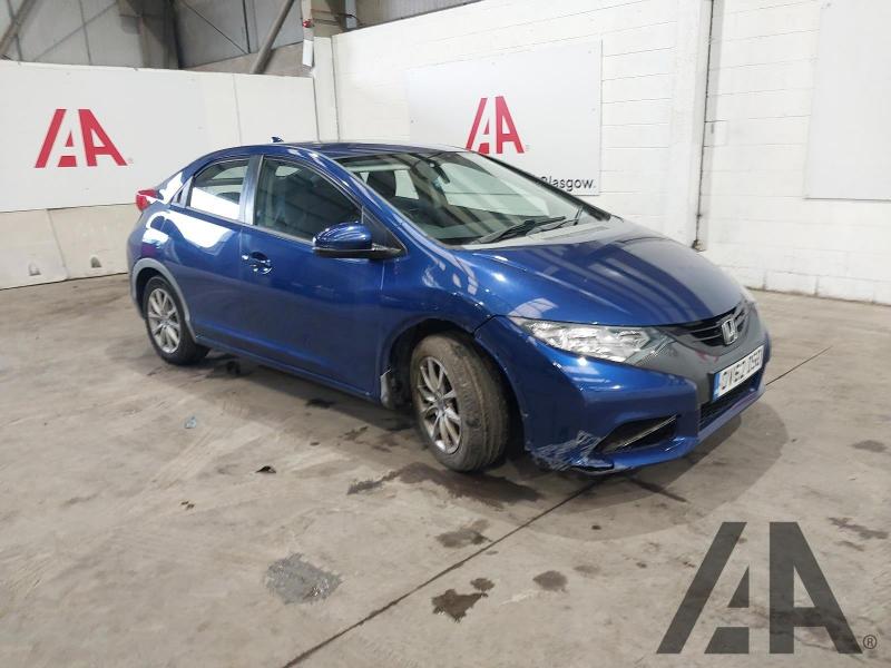 2012 HONDA CIVIC I-DTEC ES 2199cc TURBO DIESEL MANUAL 6 Speed 5 DOOR HATCHBACK