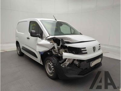Image of 2024 PEUGEOT PARTNER BLUEHDI PROFESSIONAL L1 1499cc TURBO DIESEL MANUAL PANEL VAN