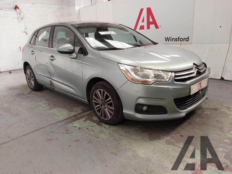 2012 CITROEN C4 VTR PLUS HDI 1560cc TURBO DIESEL MANUAL 5 Speed 5 DOOR HATCHBACK