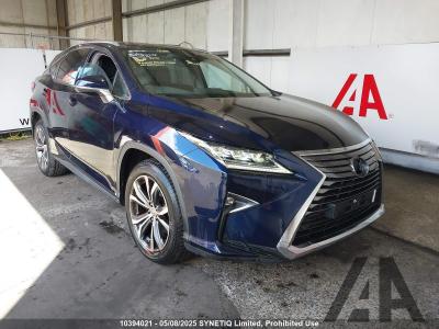 Image of 2017 LEXUS RX 450H LUXURY 3456cc PETROL/ELECTRIC CVT 5 DOOR ESTATE