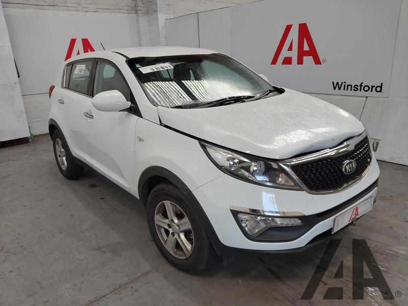 2015 KIA SPORTAGE CRDI 1 ISG 1685cc TURBO DIESEL MANUAL 6 Speed 5 DOOR ESTATE