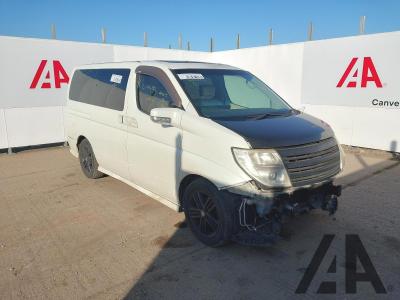 Image of 2008 NISSAN ELGRAND 25 2495cc PETROL AUTOMATIC MPV