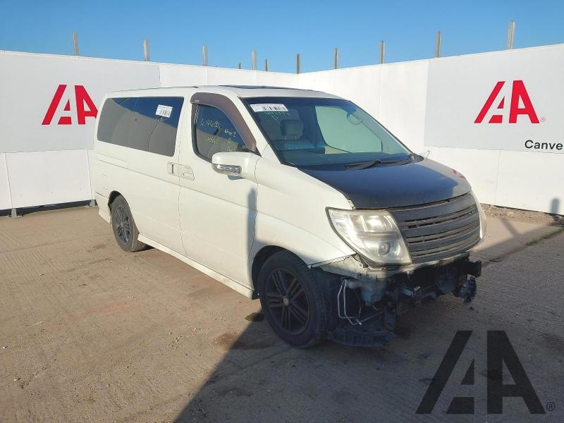 2008 NISSAN ELGRAND 25 2495cc PETROL AUTOMATIC MPV