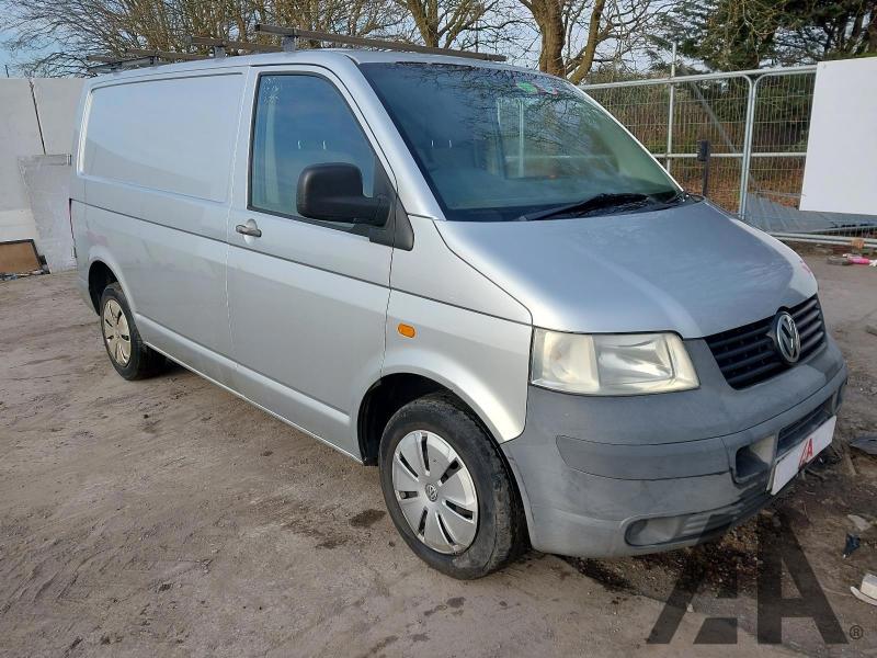 2006 VOLKSWAGEN TRANSPORTER T28 TRENDLINE SWB 130 2460cc TURBO DIESEL MANUAL 5 Speed PANEL VAN