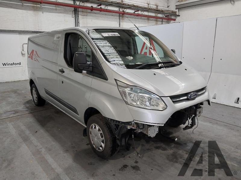 2016 FORD TRANSIT CUSTOM 290 TREND LR P/V 2198cc TURBO DIESEL MANUAL 6 Speed PANEL VAN