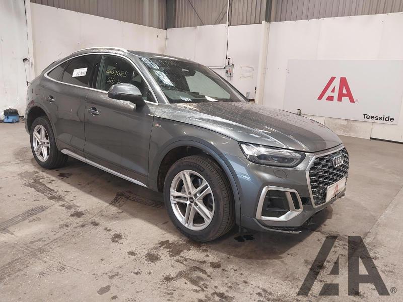 2023 AUDI Q5 SPORTBACK TDI QUATTRO S LINE 4 1968cc TURBO DIESEL SEMI AUTO 5 DOOR ESTATE