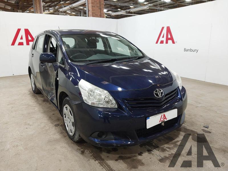 2011 TOYOTA VERSO T2 VALVEMATIC 1598cc PETROL MANUAL 6 Speed 5 DOOR MPV