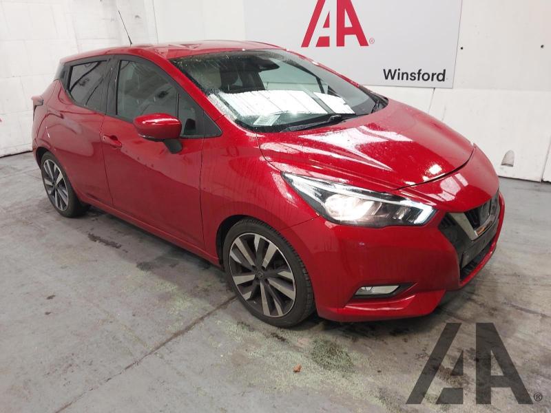 2017 NISSAN MICRA IG-T TEKNA 899cc TURBO PETROL MANUAL 5 Speed 5 DOOR HATCHBACK