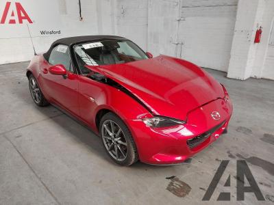Image of 2016 MAZDA MX-5 SPORT NAV 1998cc PETROL MANUAL 6 Speed 2 DOOR CONVERTIBLE