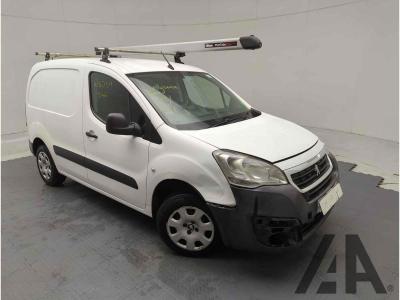 Image of 2018 PEUGEOT PARTNER BLUE HDI PROFESSIONAL L1 1560cc TURBO DIESEL MANUAL 5 Speed PANEL VAN