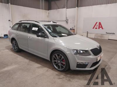 Image of 2016 SKODA OCTAVIA VRS TDI DSG 1968cc TURBO DIESEL SEMI AUTO 6 Speed 5 DOOR ESTATE