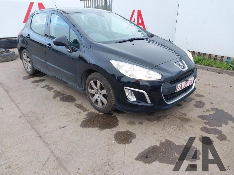 2012 PEUGEOT 308 HDI SR 1560cc TURBO DIESEL MANUAL 5 DOOR HATCHBACK