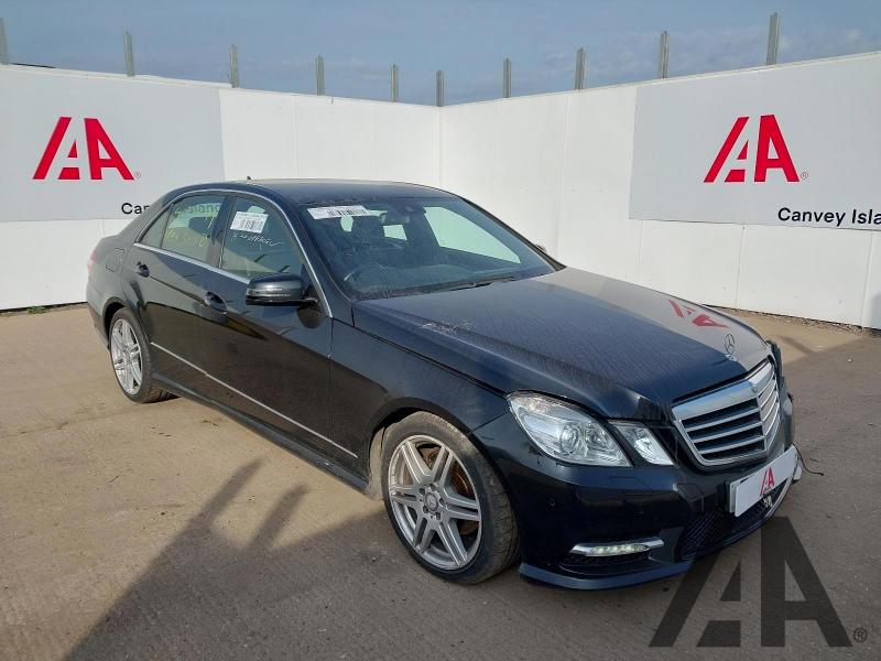 2013 MERCEDES E-CLASS E220 CDI BLUEEFFICIENCY S/S SP 2143cc TURBO DIESEL AUTOMATIC 4 DOOR SALOON