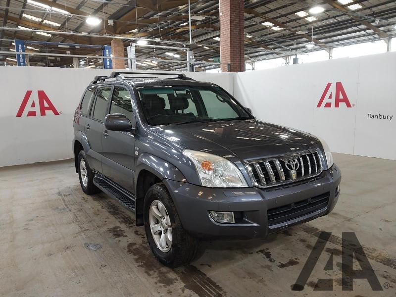 2008 TOYOTA LAND CRUISER D-4D LC4 8 STR 2982cc TURBO DIESEL AUTOMATIC 6 Speed 5 DOOR ESTATE