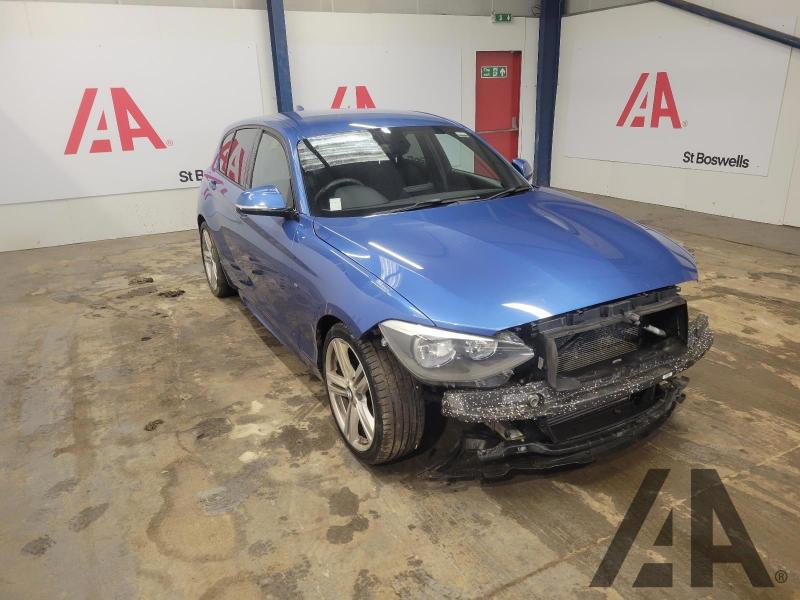 2014 BMW 1 SERIES 116D M SPORT 1995cc TURBO DIESEL MANUAL 5 DOOR HATCHBACK