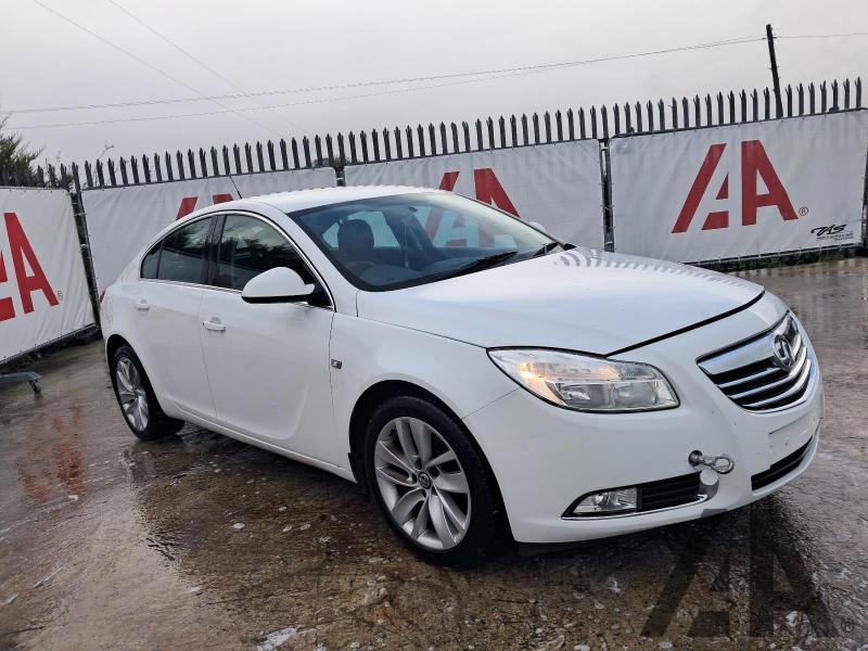 2013 VAUXHALL INSIGNIA EXCLUSIV CDTI 1956cc TURBO DIESEL MANUAL 6 Speed 5 DOOR HATCHBACK