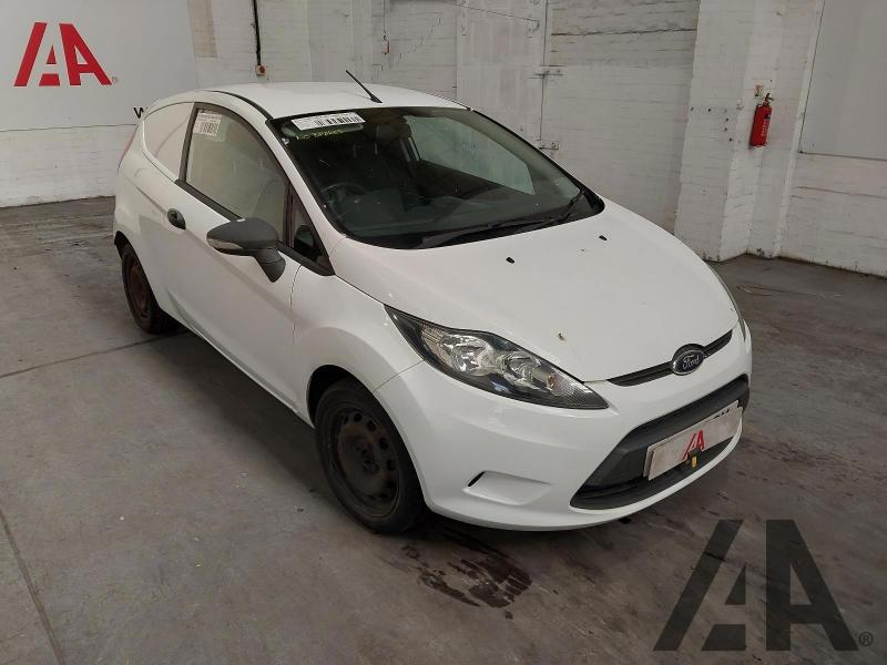 2012 FORD FIESTA 14 TDCI 1398cc TURBO DIESEL MANUAL 2 DOOR CAR DERIVED VAN