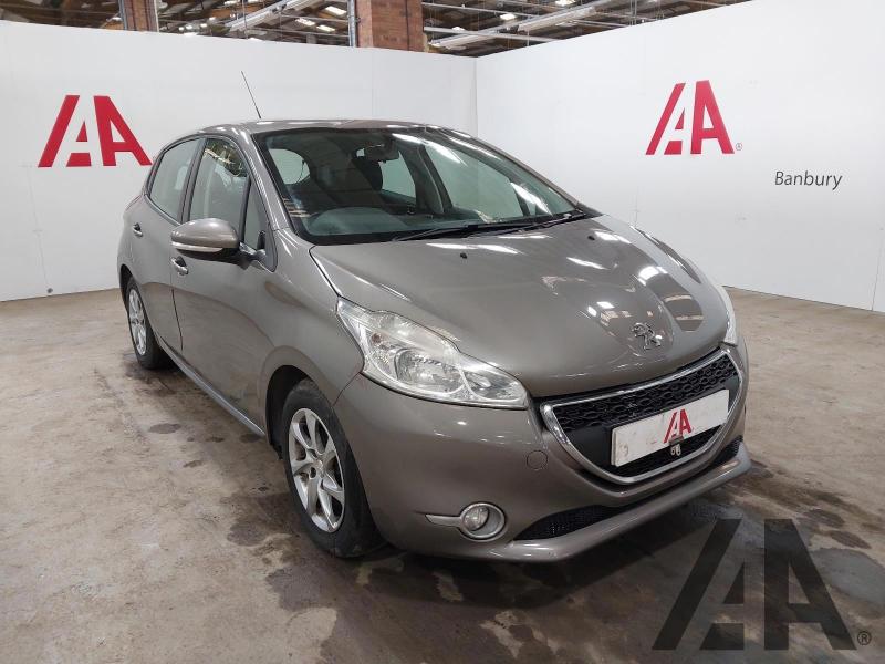 2014 PEUGEOT 208 ACTIVE HDI 1398cc TURBO DIESEL MANUAL 5 DOOR HATCHBACK
