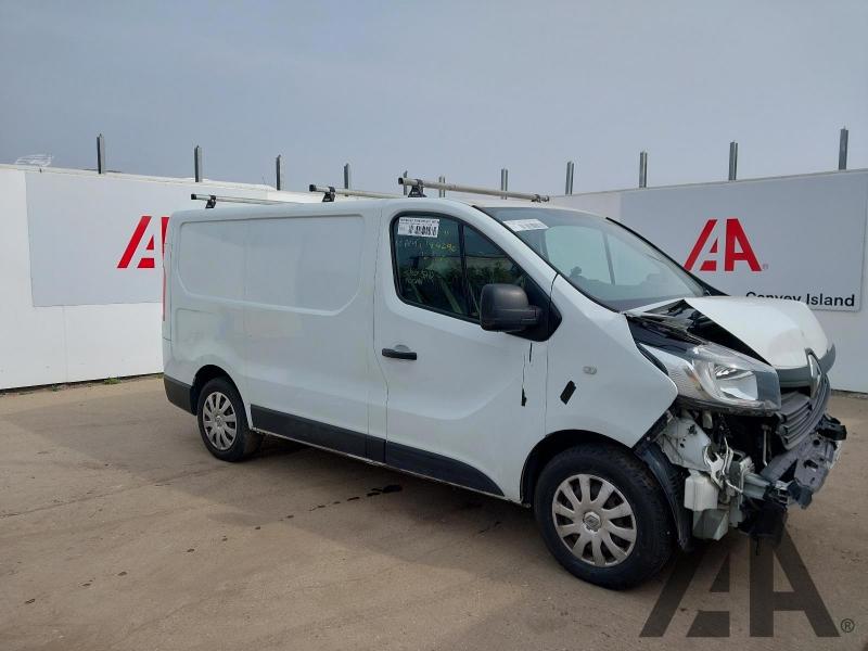 2016 RENAULT TRAFIC SL27 BUSINESS PLUS DCI 1598cc TURBO DIESEL MANUAL PANEL VAN